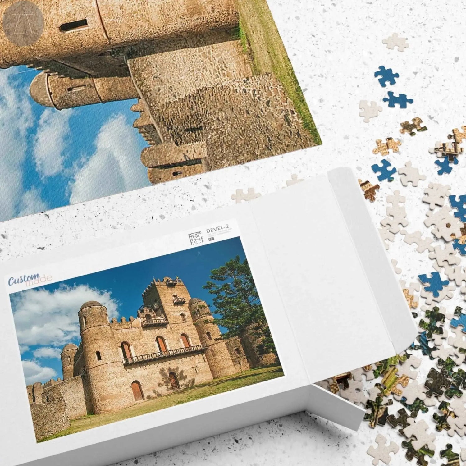 Fasilides castle Puzzle (110, 252, 520, 1014-piece) - Gebeta Creative